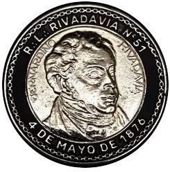 Medalla R∴L∴ Rivadavia Nº 51